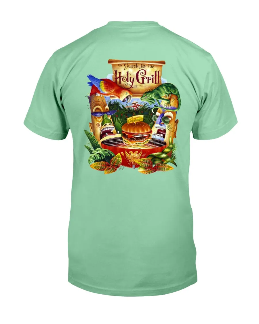 Holy Grill Cheeseburger Paradise BBQ T-shirt Short Sleeve