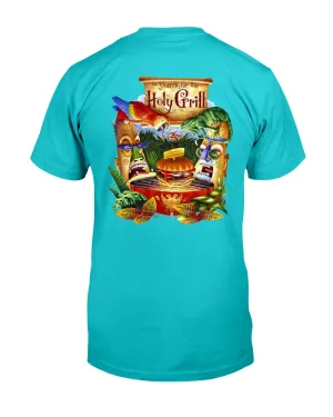 Holy Grill Cheeseburger Paradise BBQ T-shirt Short Sleeve
