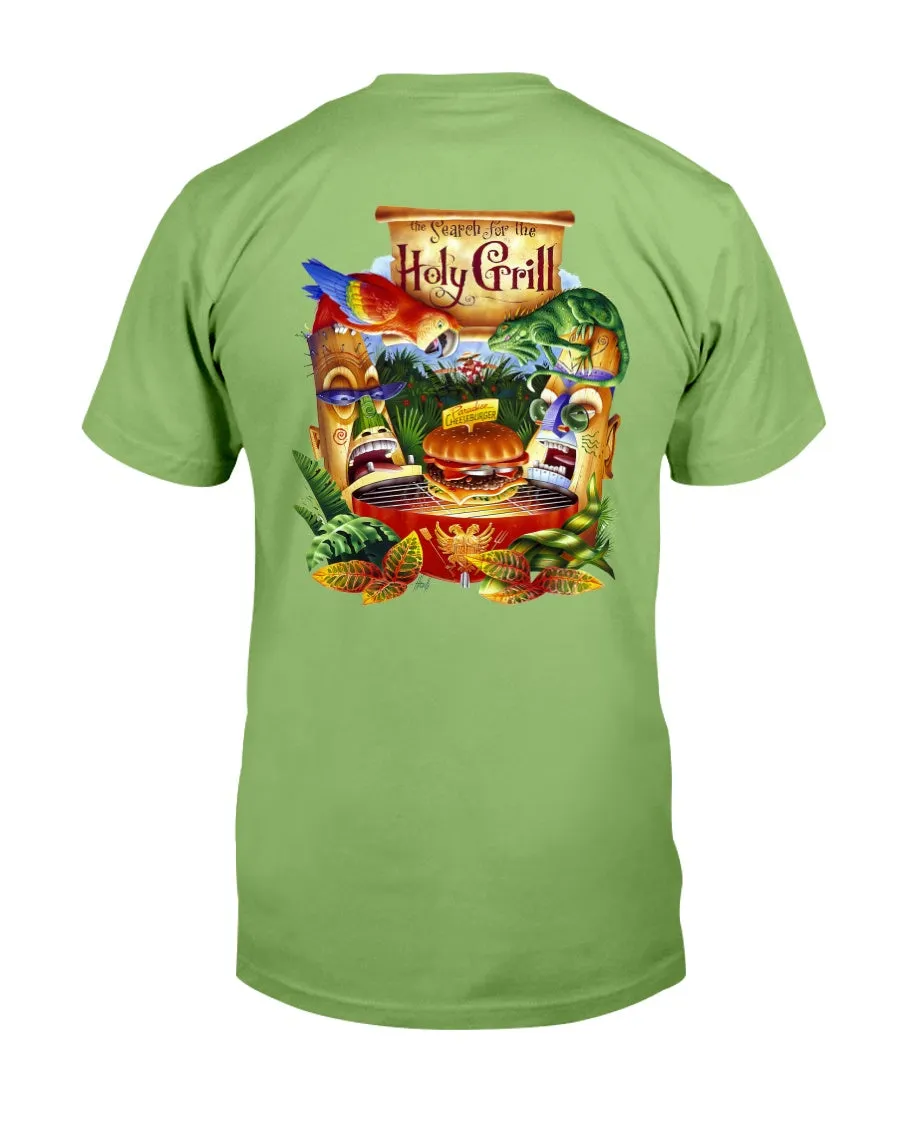 Holy Grill Cheeseburger Paradise BBQ T-shirt Short Sleeve
