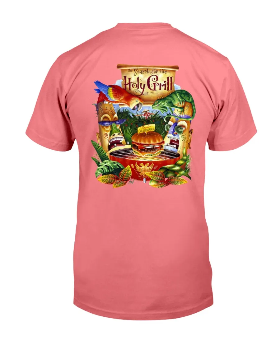 Holy Grill Cheeseburger Paradise BBQ T-shirt Short Sleeve