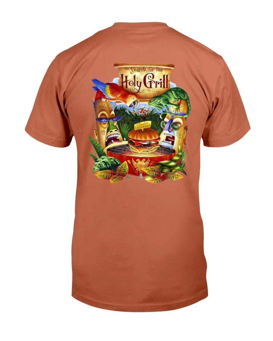 Holy Grill Cheeseburger Paradise BBQ T-shirt Short Sleeve
