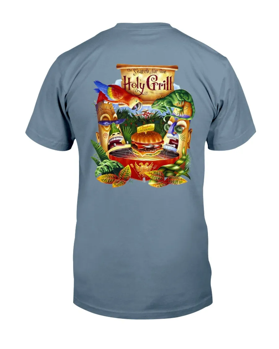 Holy Grill Cheeseburger Paradise BBQ T-shirt Short Sleeve