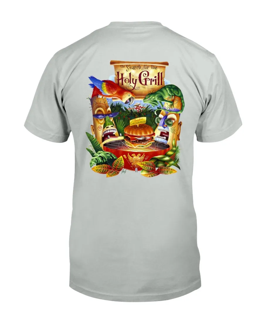 Holy Grill Cheeseburger Paradise BBQ T-shirt Short Sleeve