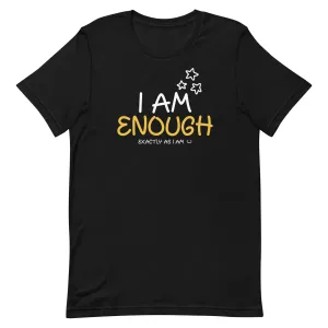 I AM ENOUGH STARS Affirmation Inspired Mental Health T-Shirt for Women
