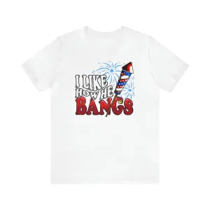I Like How He Bangs Deluxe Unisex Tee