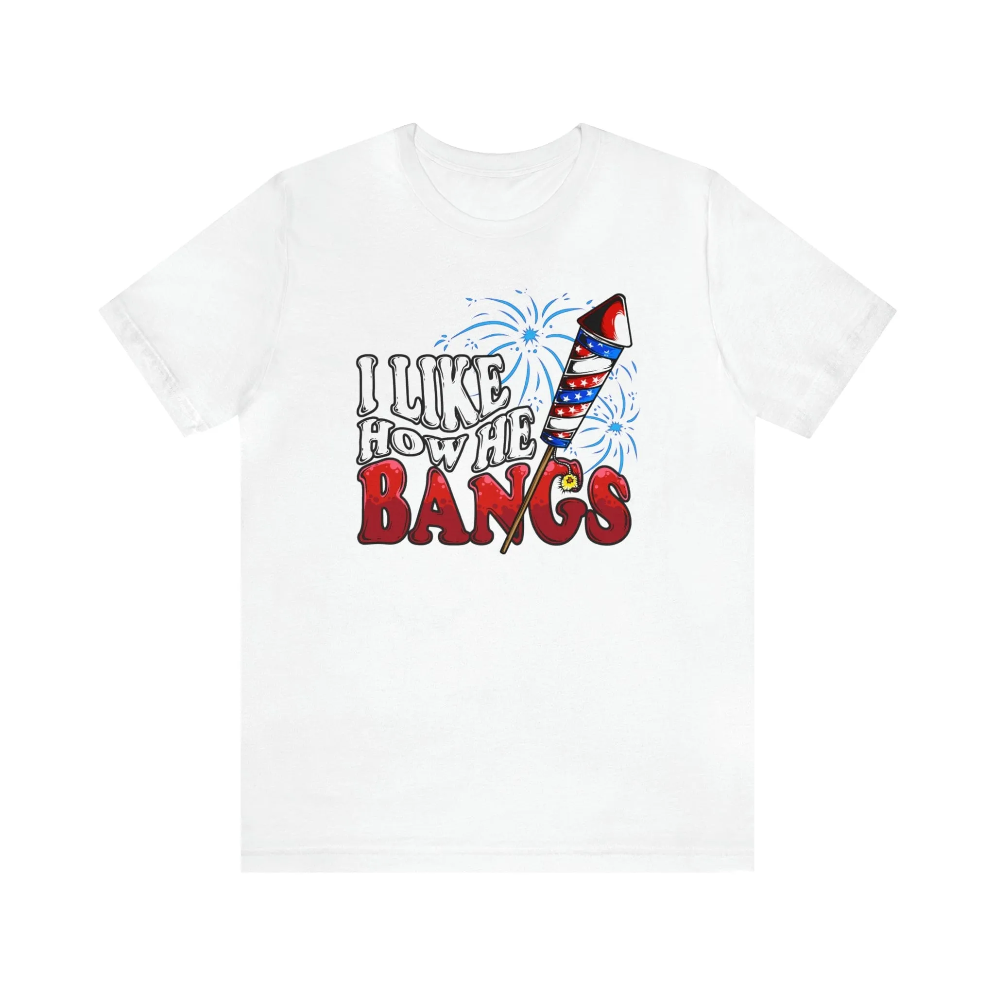 I Like How He Bangs Deluxe Unisex Tee