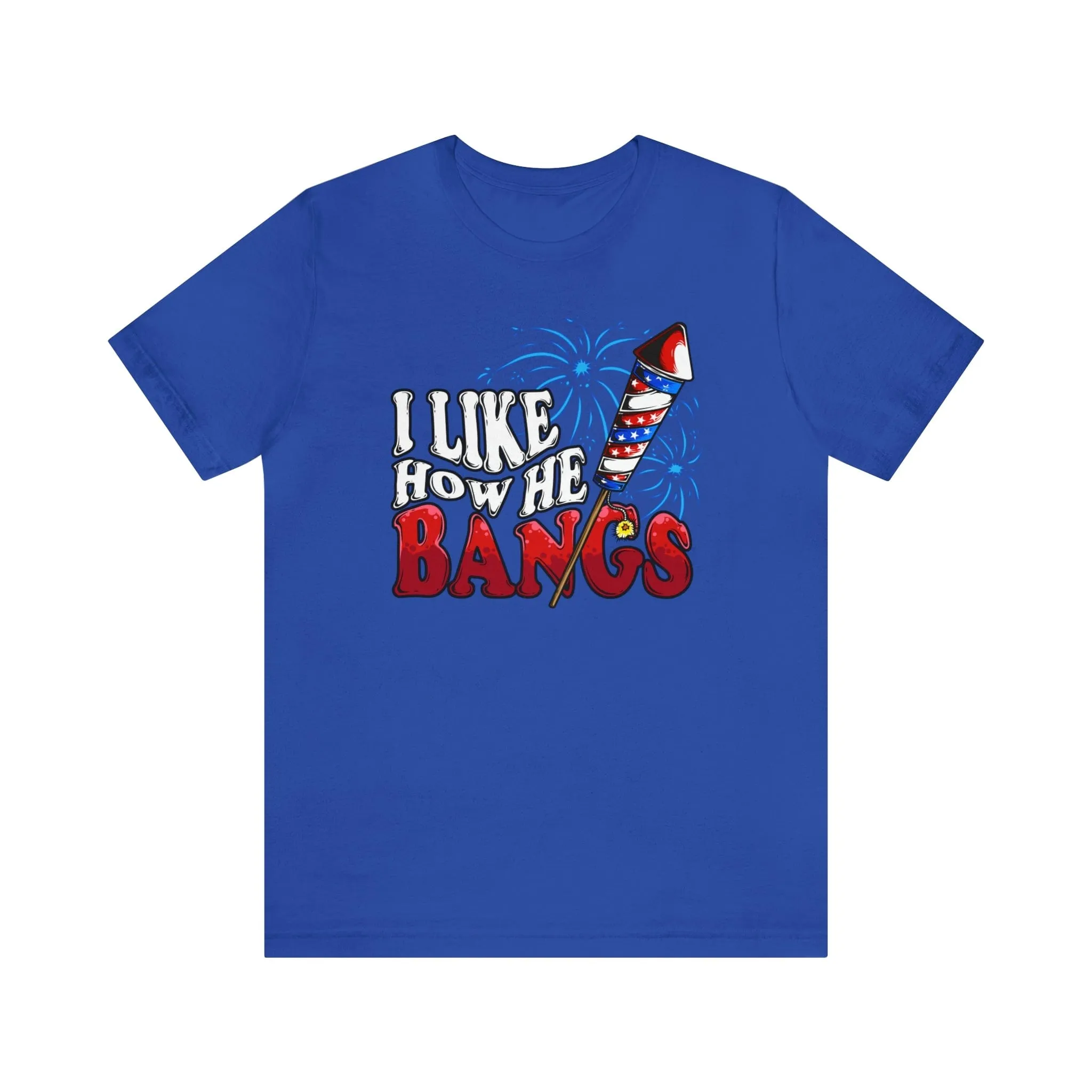 I Like How He Bangs Deluxe Unisex Tee