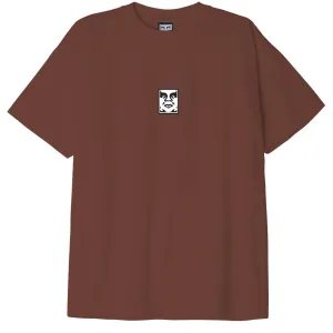 Icon heavyweight tee Sepia