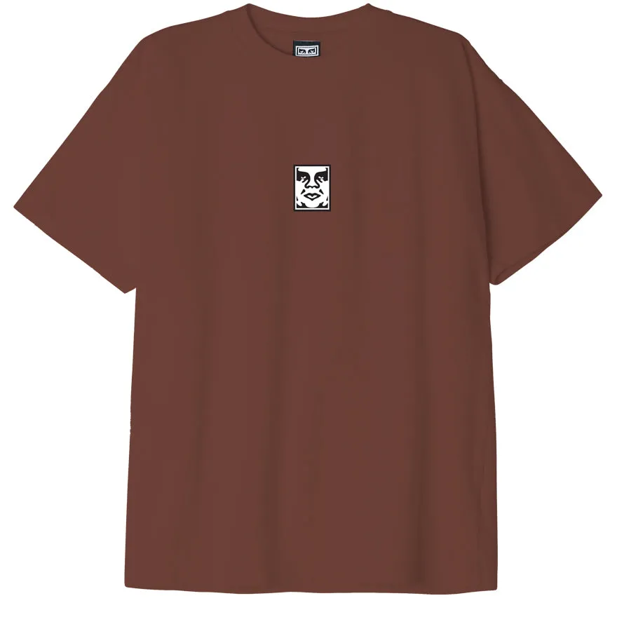 Icon heavyweight tee Sepia