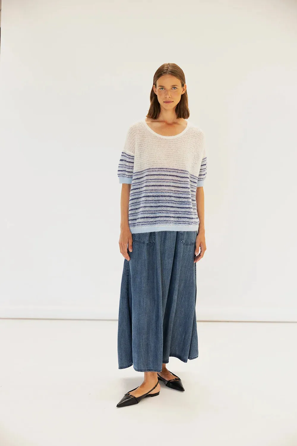 Indigo Skirt