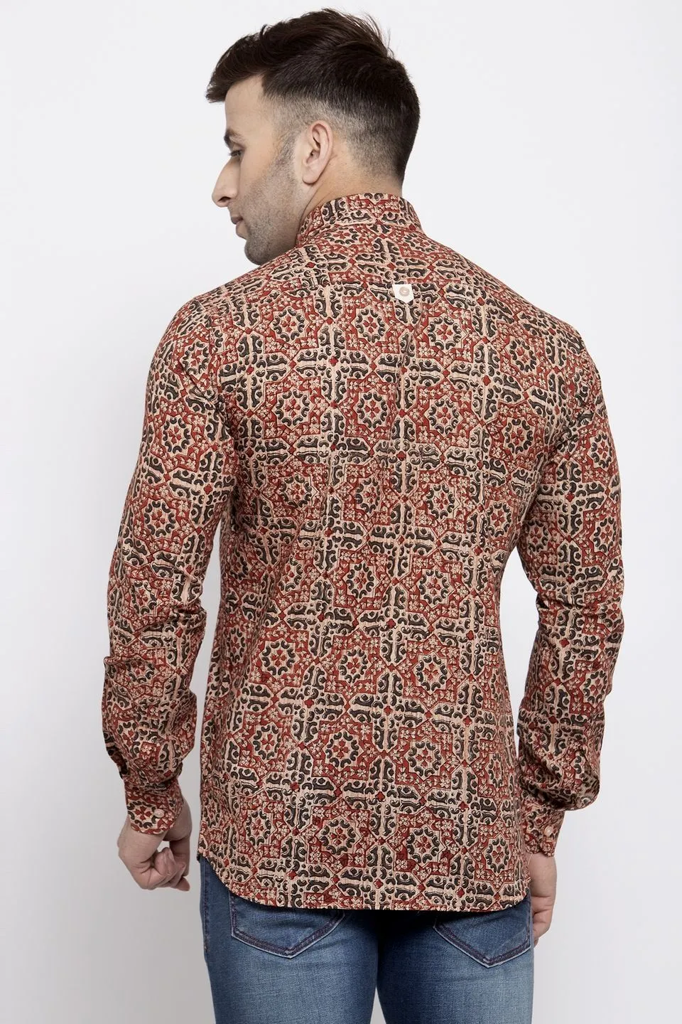jaipur-100-Cotton-Red-Shirts-Shirt031