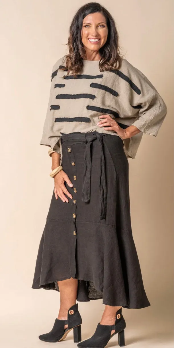 Jayne Linen Skirt