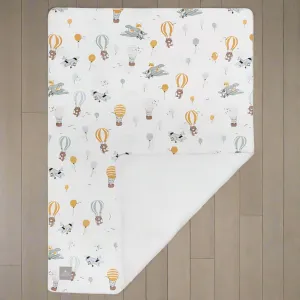 Jersey Sherpa Blanket - Up and Up Away