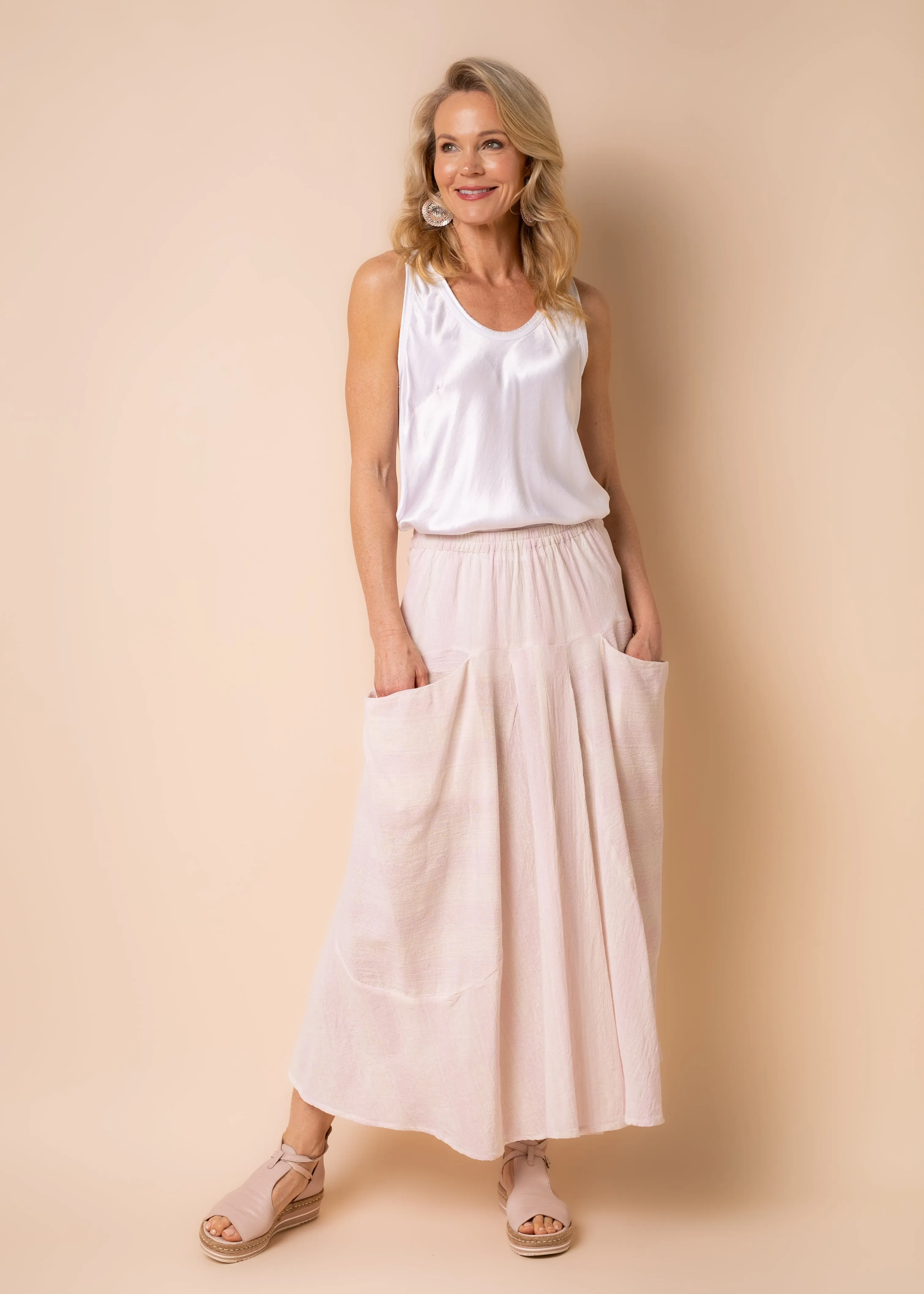 Juno Skirt in Blush