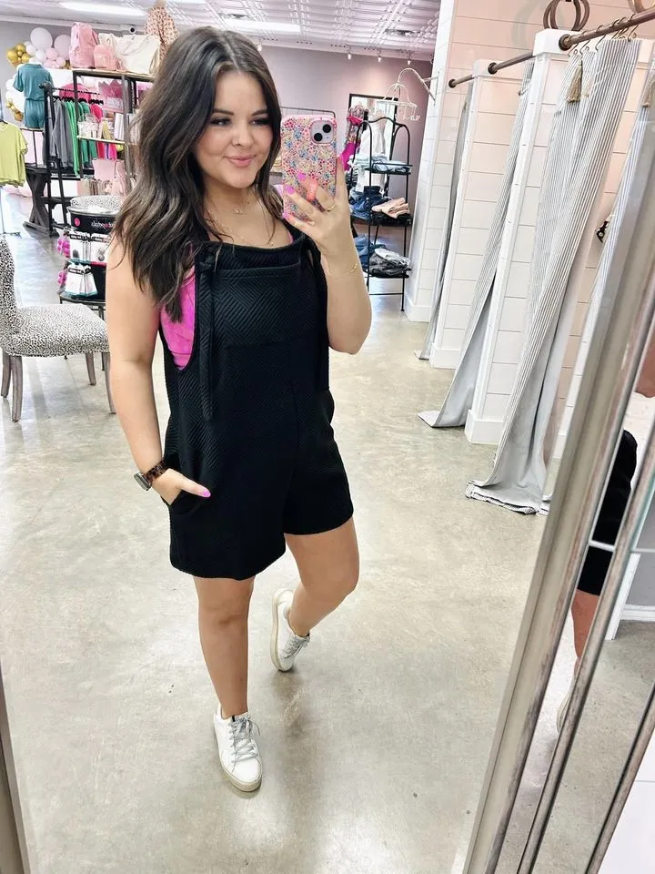 Keep Interest Textured Romper