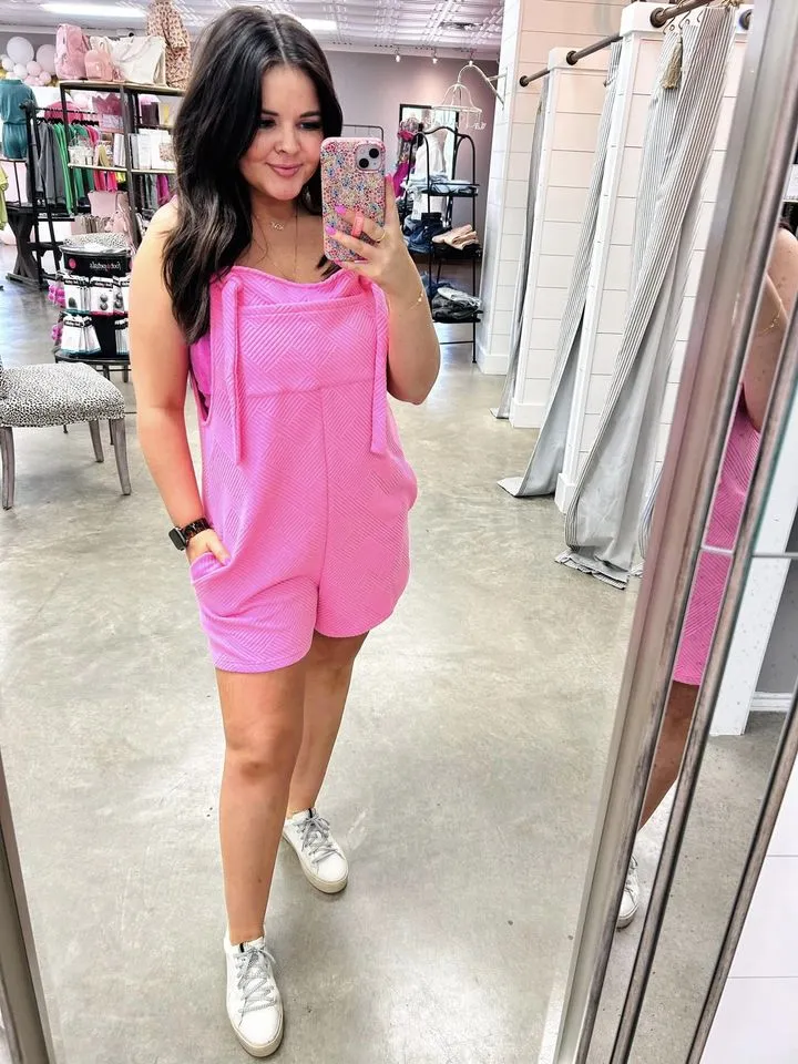 Keep Interest Textured Romper