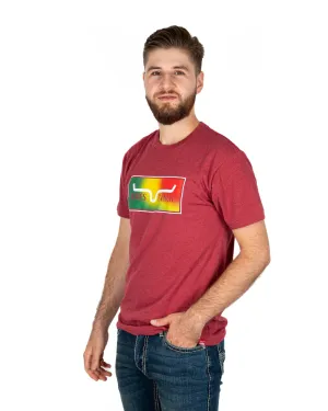 Kimes Ranch Blanket Tee Cardinal