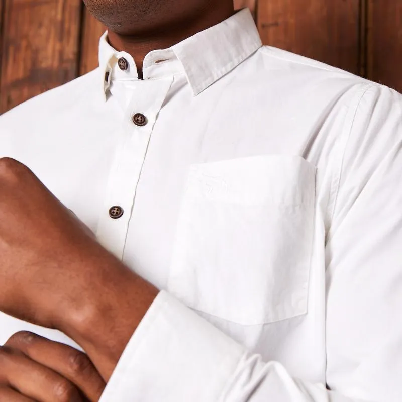 Kingsley Heath Timeless Muscle Fit Shirt - Pelican