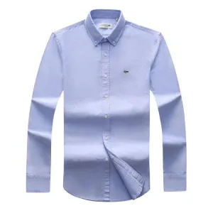 Lacoste Custom Fits Long sleeve SkyBlue Shirts
