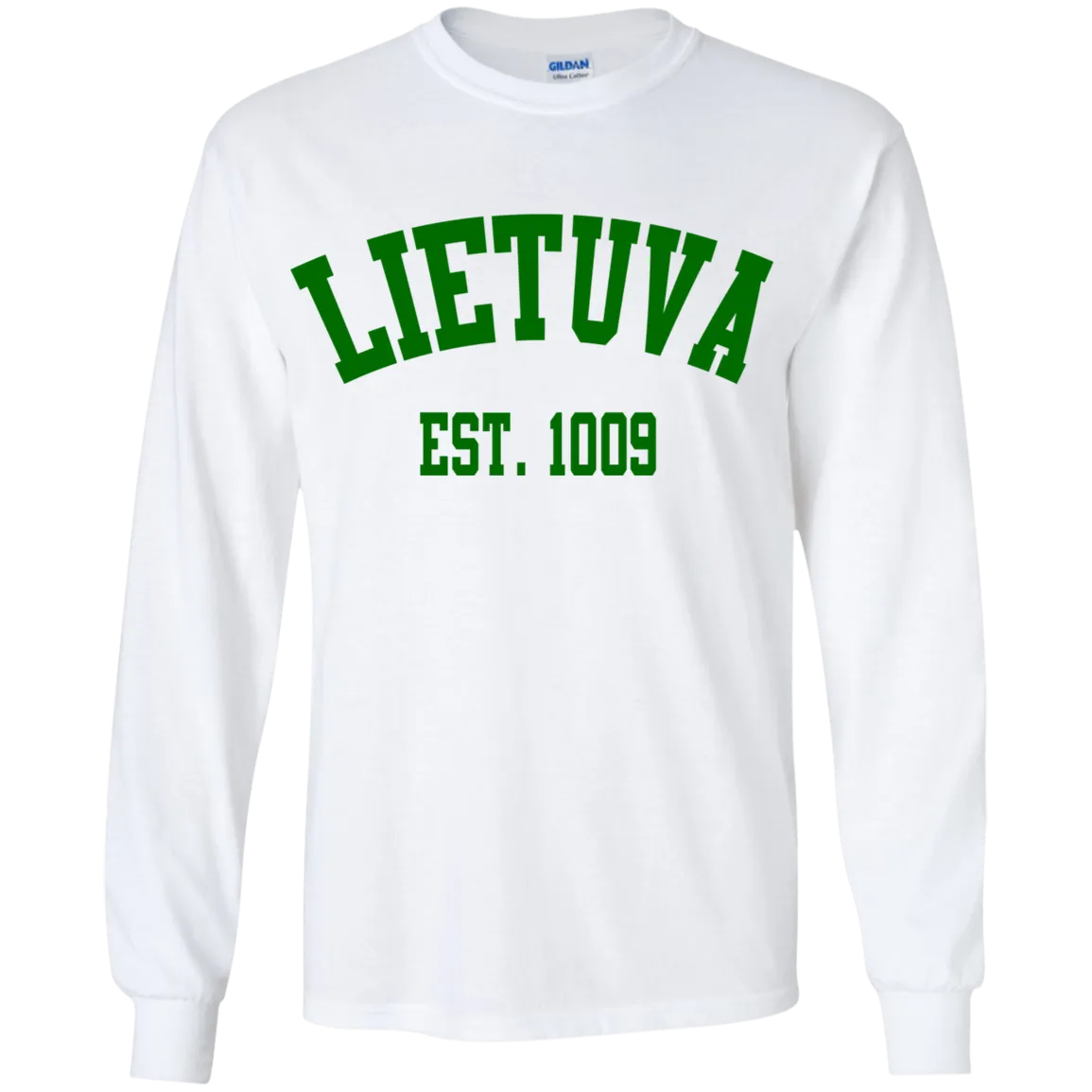 Lietuva Est. 1009 - Boys Youth Classic Long Sleeve T-Shirt