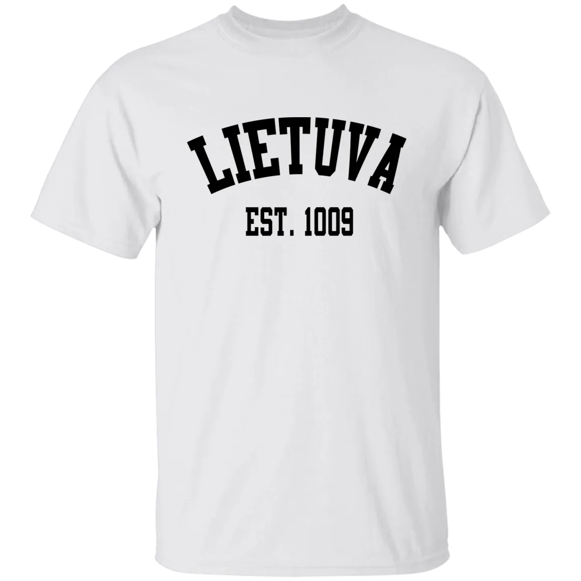 Lietuva Est. 1009 - Boys/Girls Youth Classic Short Sleeve T-Shirt