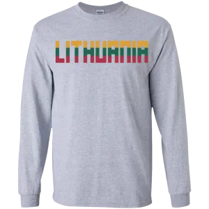 Lithuania - Boys Youth Classic Long Sleeve T-Shirt