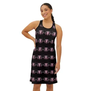 Longhorn Boho Women's Racerback Dress (AOP)