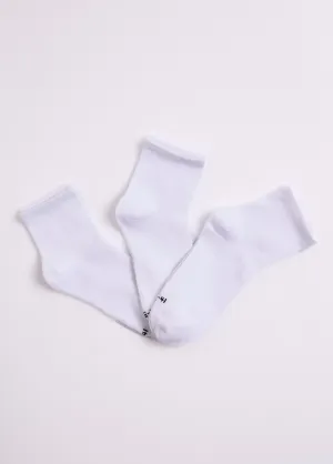 Low socks made from cotton majority