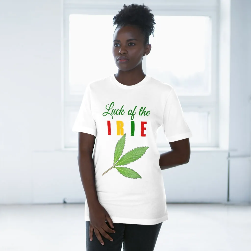 Luck of the Irie Deluxe T-shirt (white)