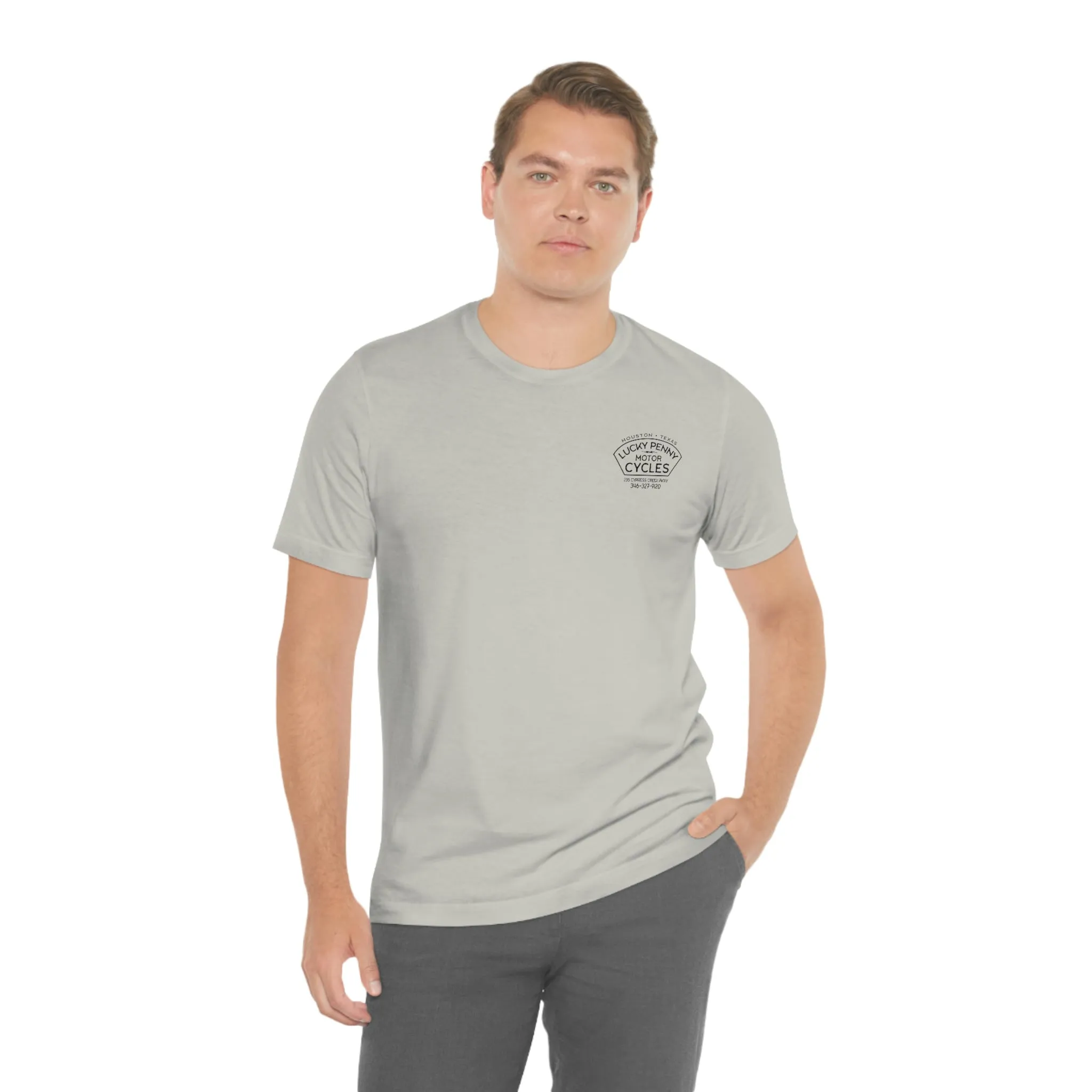 Lucky Penny Cycles Houston Bar T-Shirt