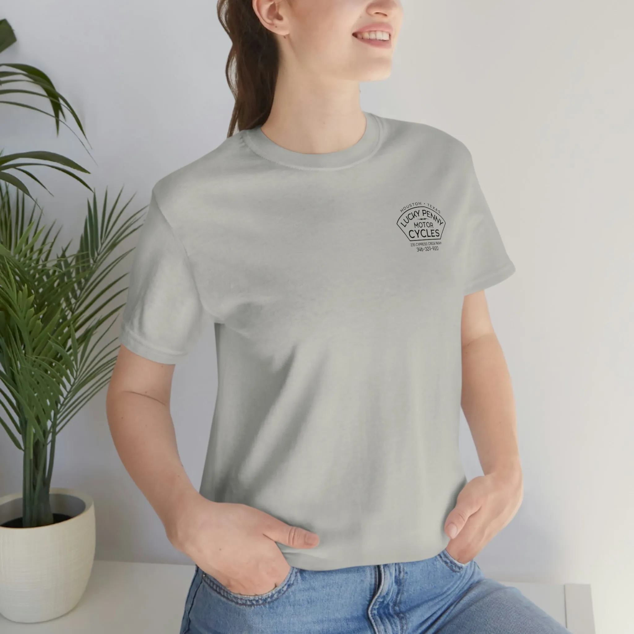Lucky Penny Cycles Houston Bar T-Shirt