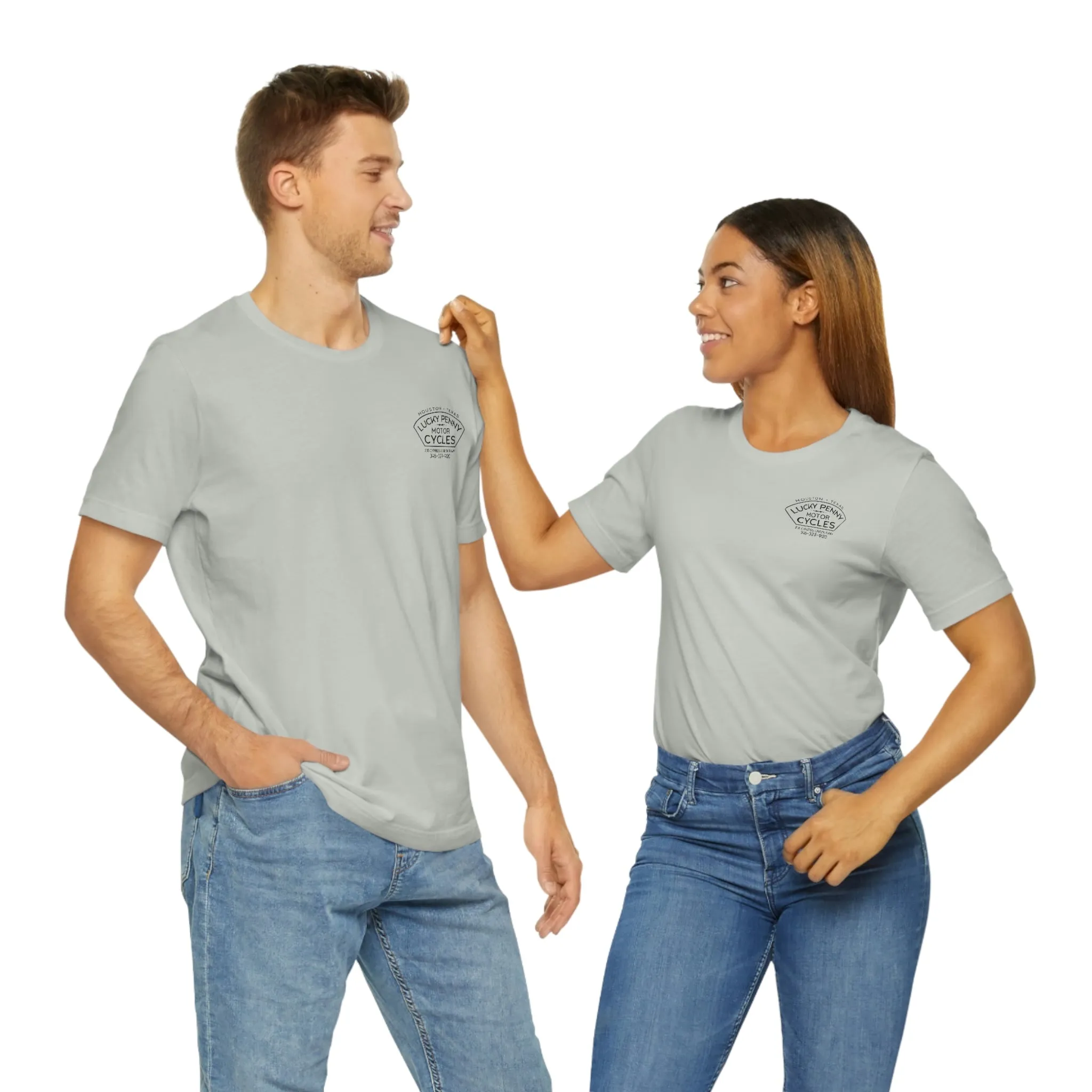 Lucky Penny Cycles Houston Bar T-Shirt