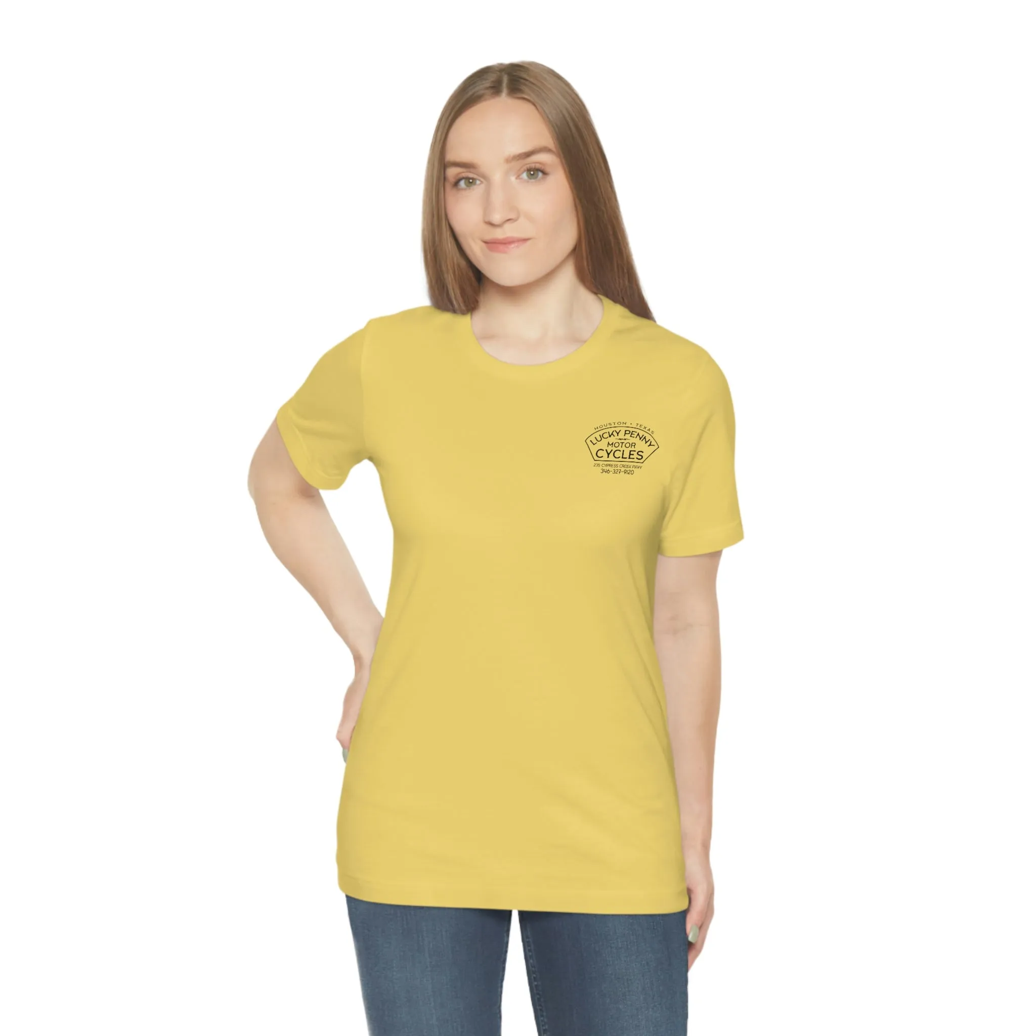Lucky Penny Cycles Houston Bar T-Shirt
