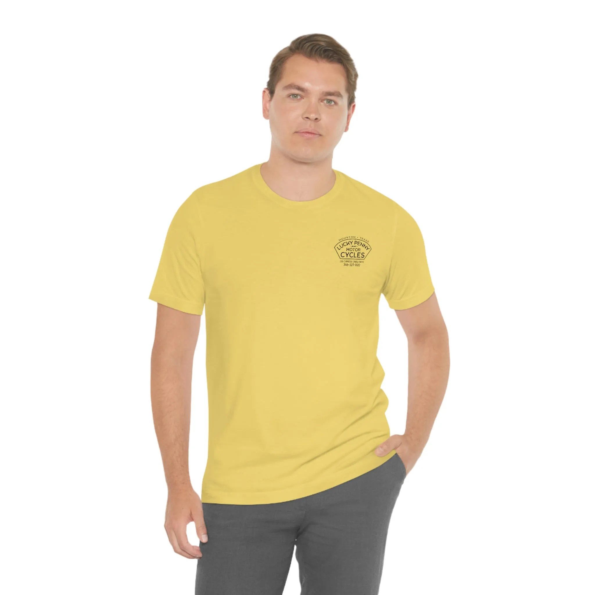 Lucky Penny Cycles Houston Bar T-Shirt