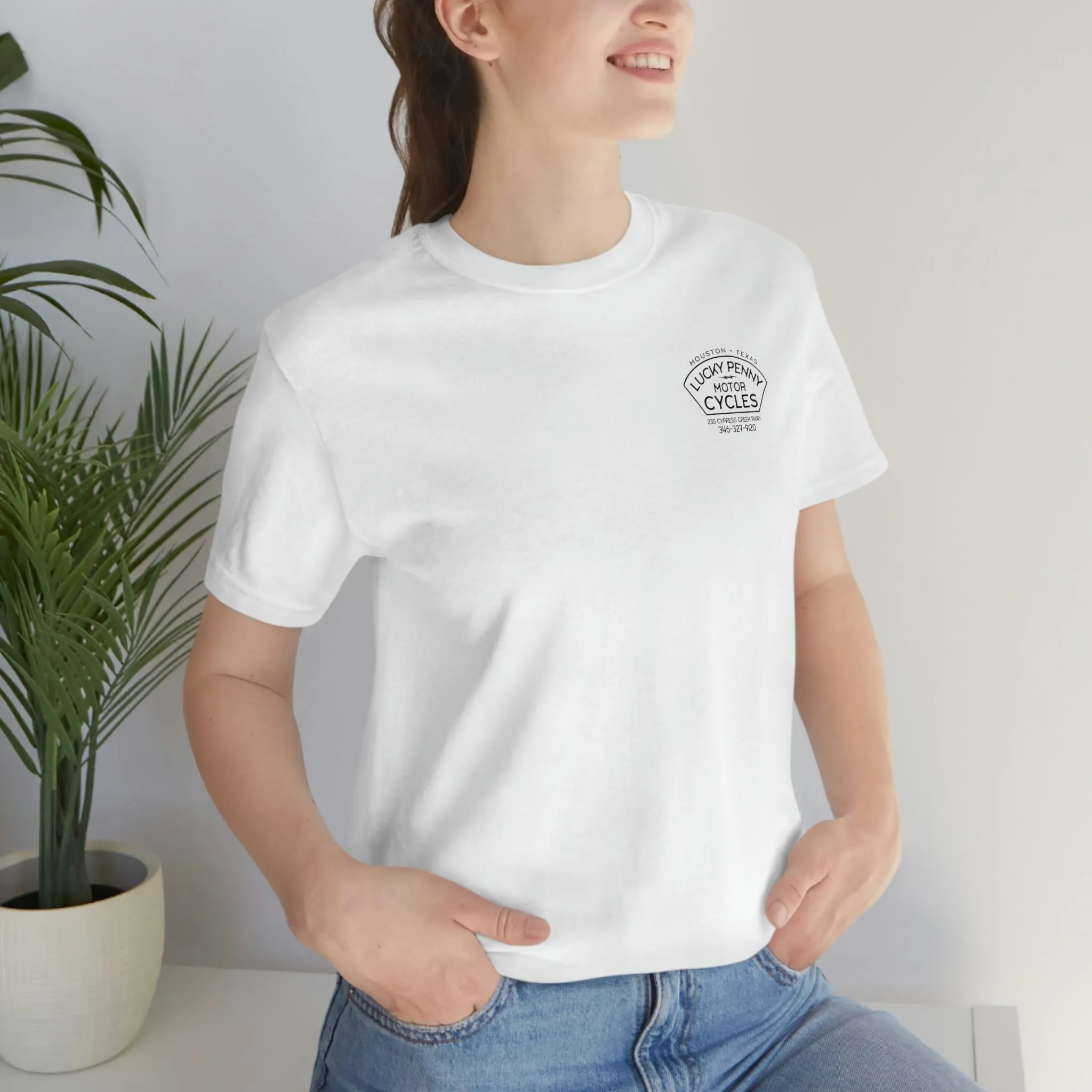 Lucky Penny Cycles Houston Bar T-Shirt