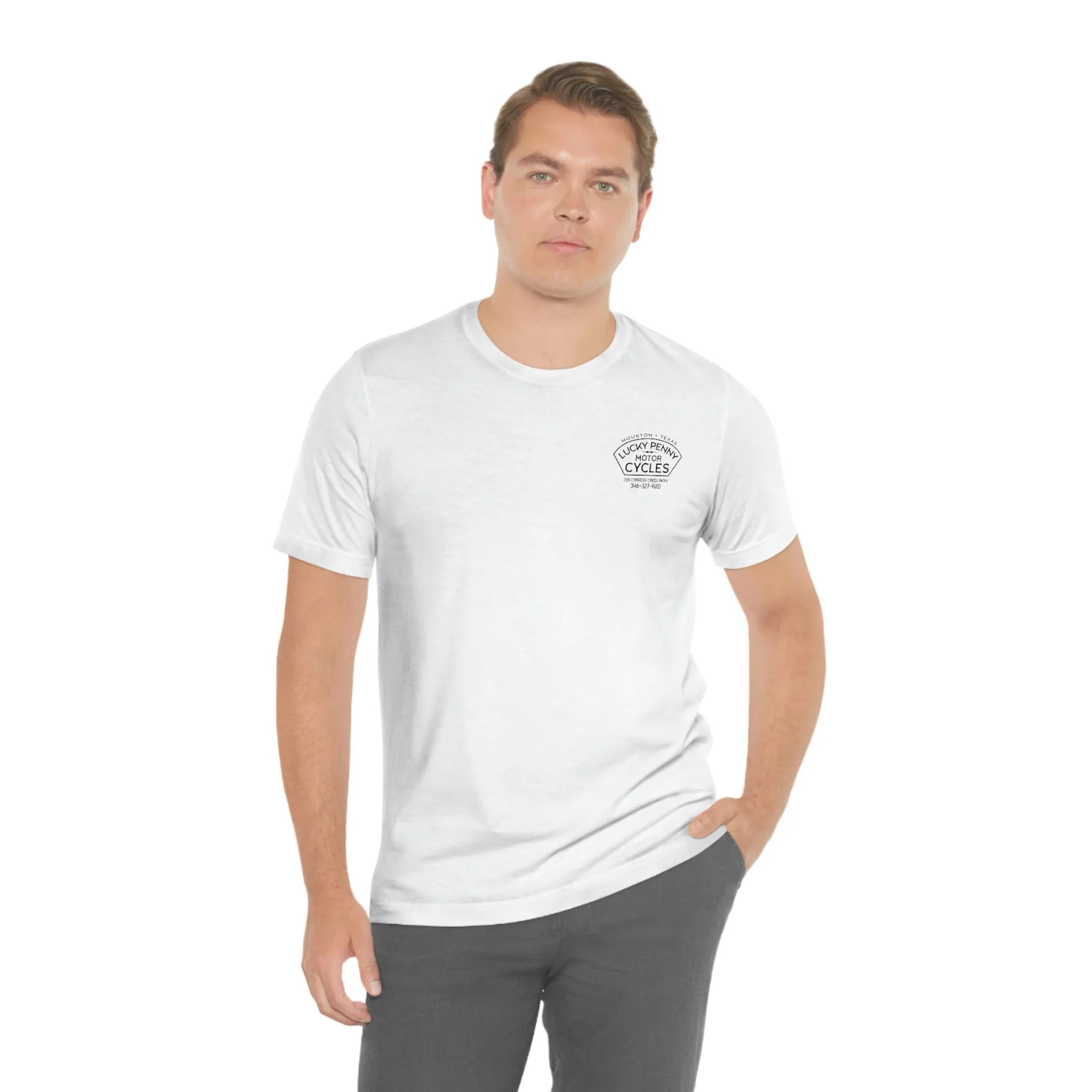 Lucky Penny Cycles Houston Bar T-Shirt