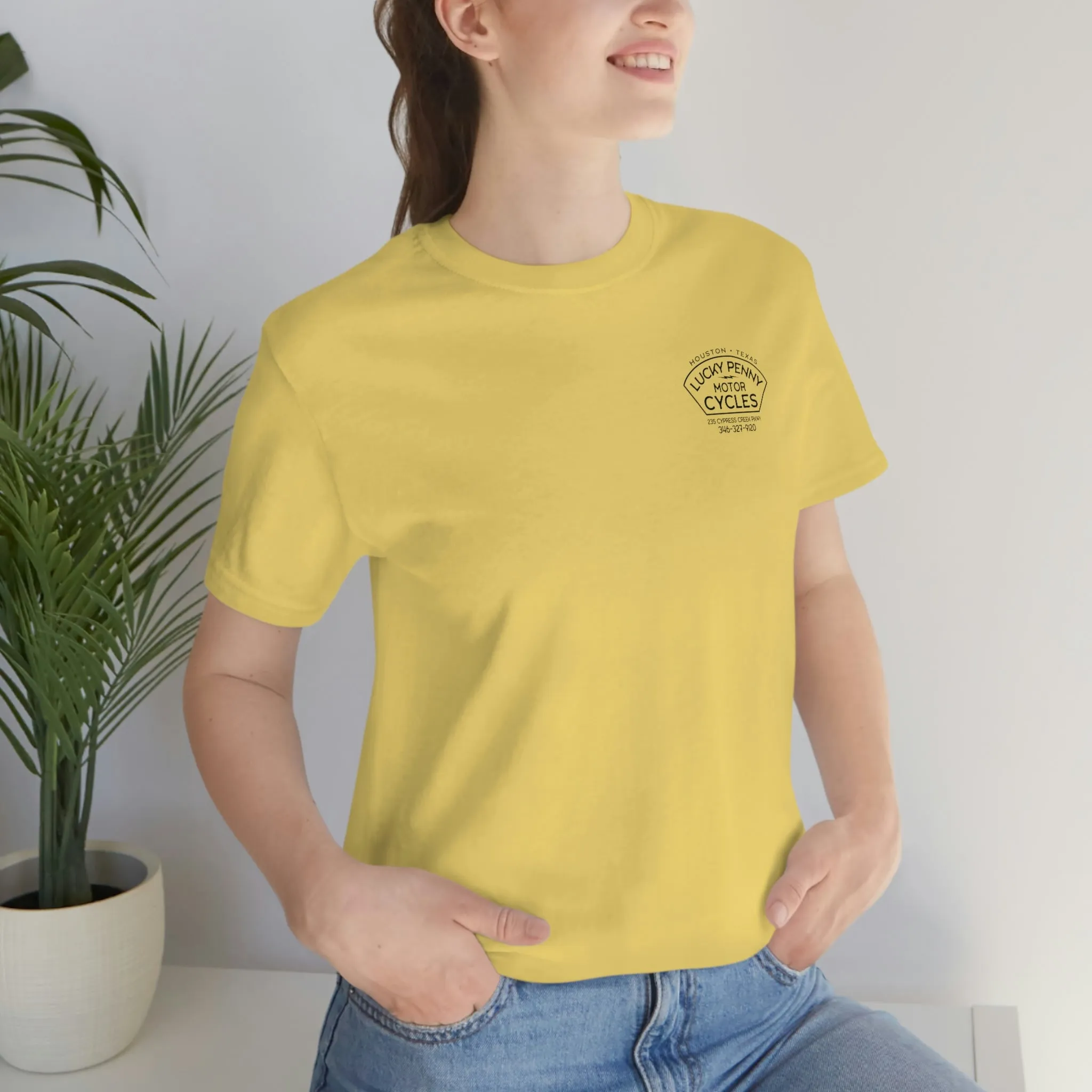 Lucky Penny Cycles Houston Bar T-Shirt