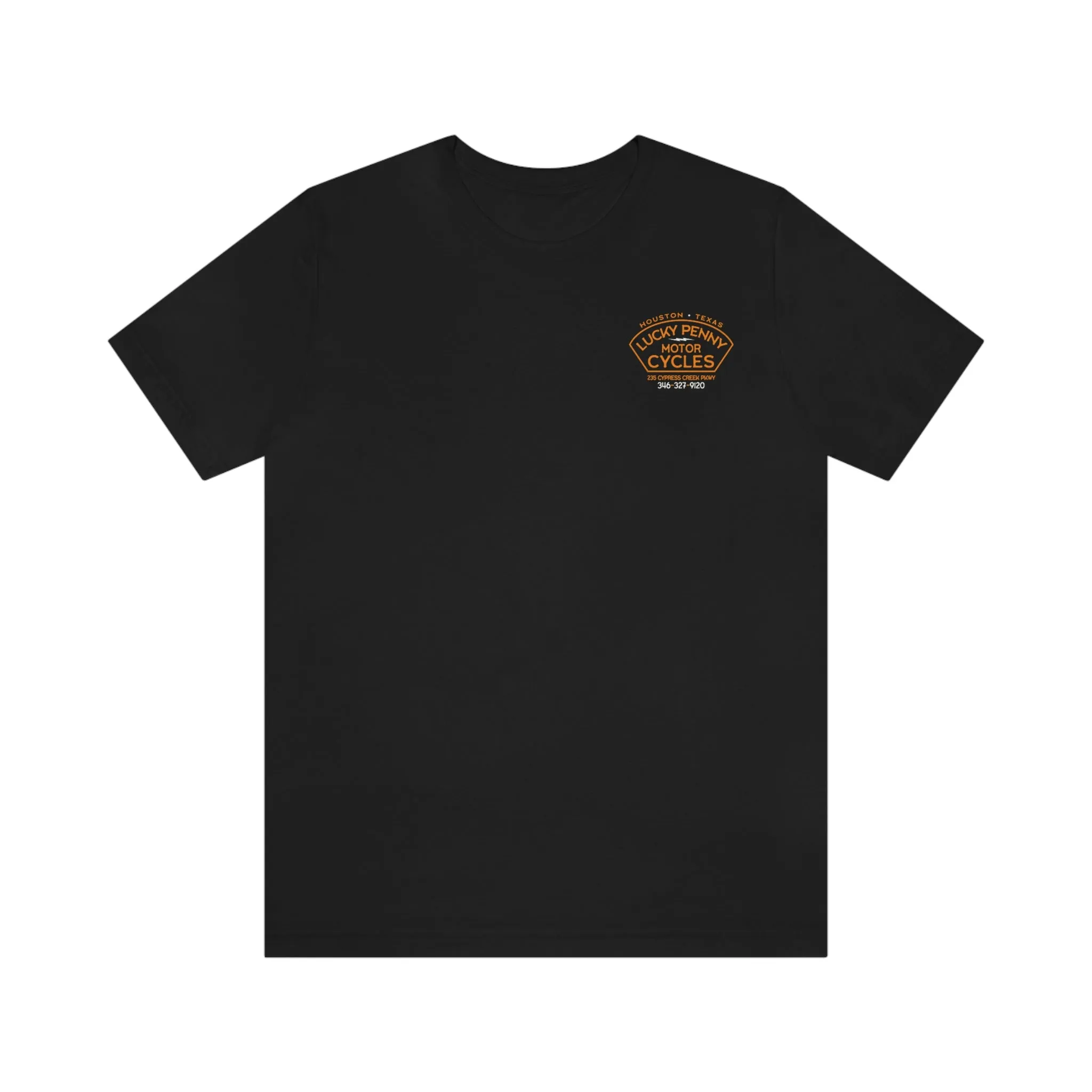 Lucky Penny Cycles Houston Skyline Classic T-Shirt