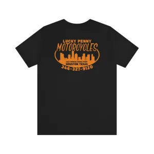 Lucky Penny Cycles Houston Skyline Classic T-Shirt