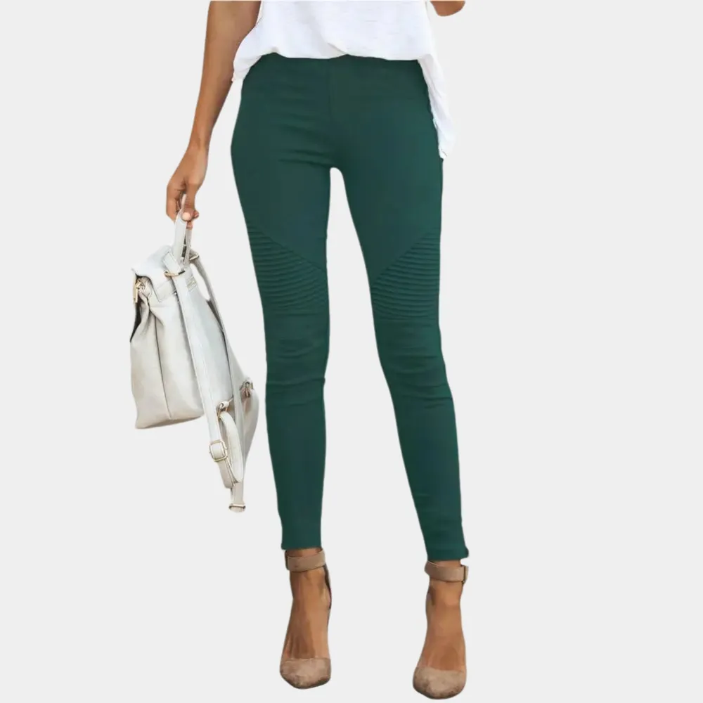 Luna | Skinny Biker Leggings | Comfort and Style | Stretch Blend