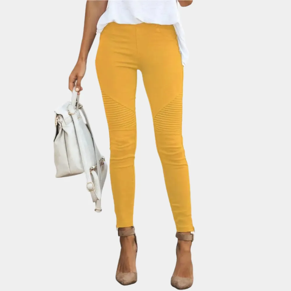 Luna | Skinny Biker Leggings | Comfort and Style | Stretch Blend