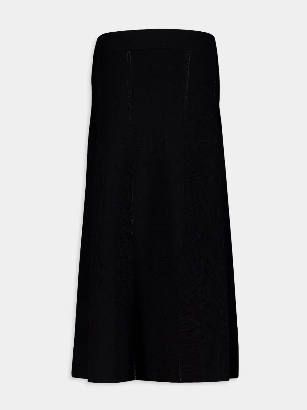 Matchmaker Knit Panelled Midi Skirt