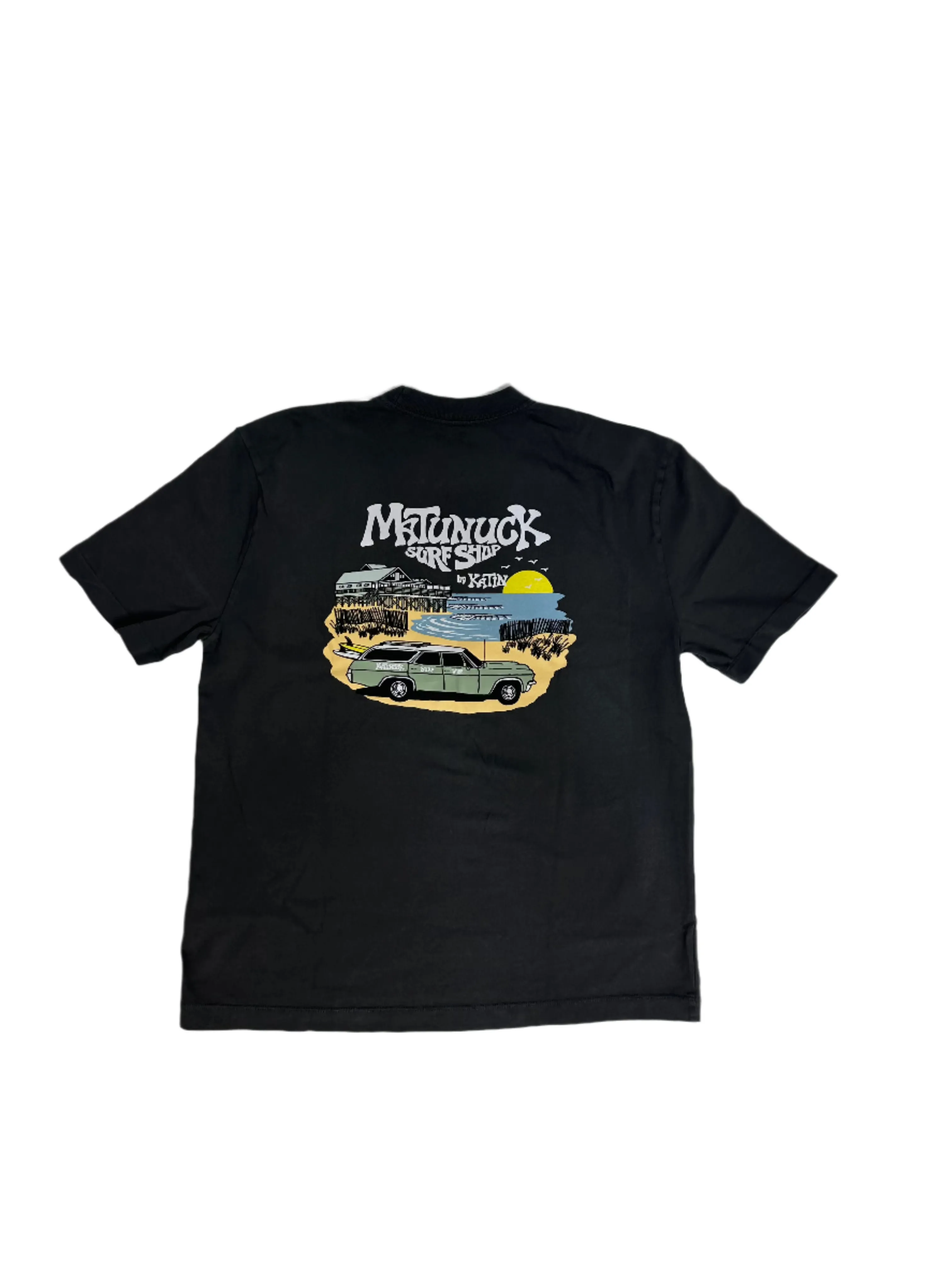 Matunuck x Katin Bel Air Box Fit Tee - Black Wash