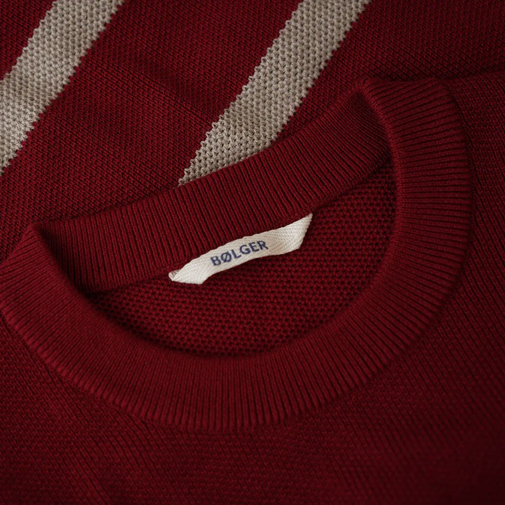 Mens Arnavik Merino Blend Stripe Sweater