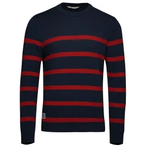 Mens Arnavik Merino Blend Stripe Sweater