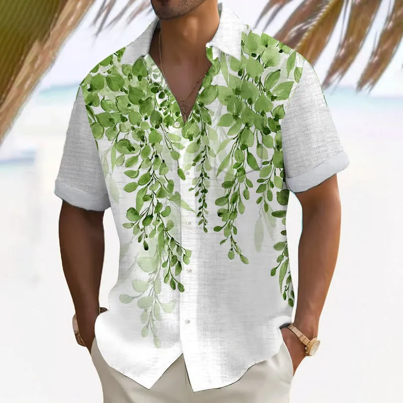 Men's Art Hawaiian Short Sleeve Shirt