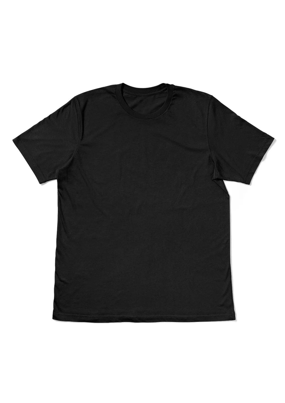 Men's Big & Tall Crew Neck T-Shirt - Black