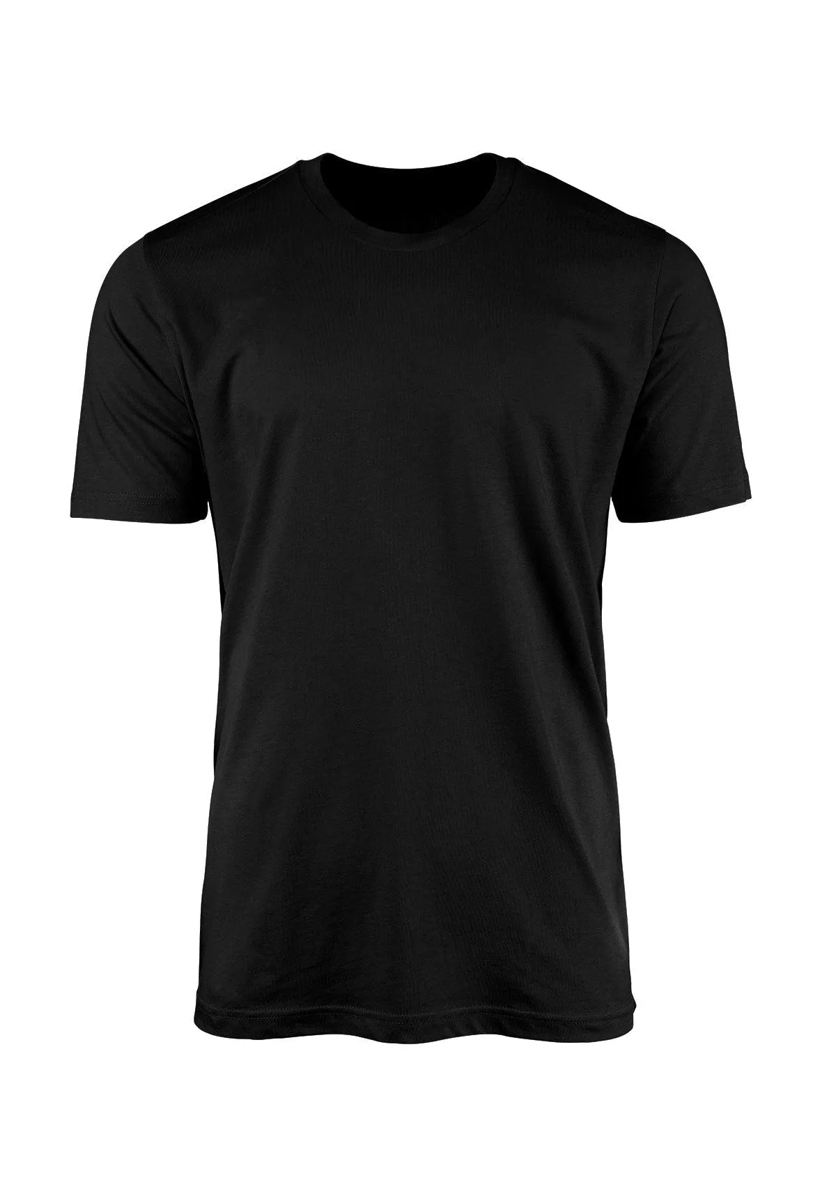 Men's Big & Tall Crew Neck T-Shirt - Black
