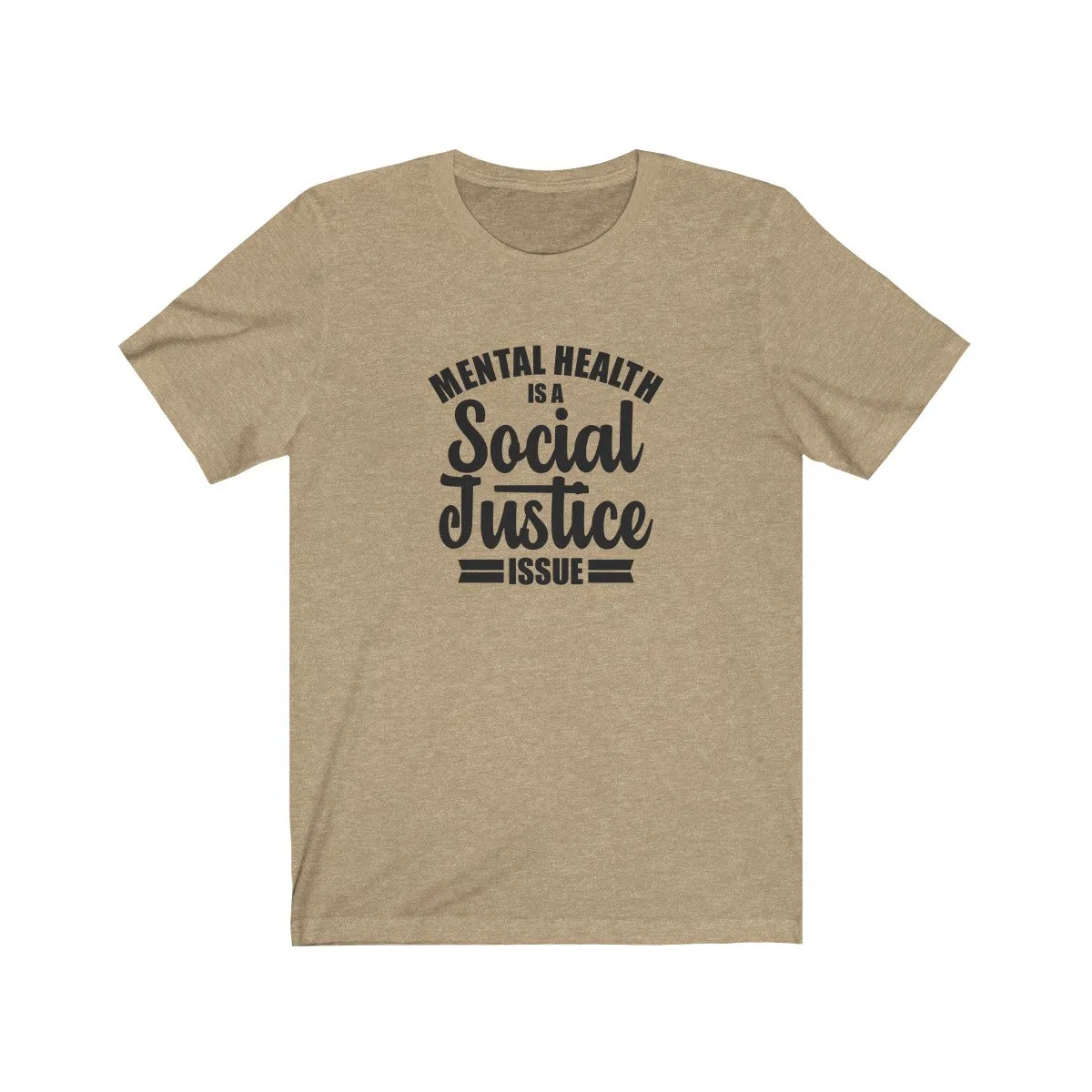 MENTAL HEALTH <br>unisex tee (blk)