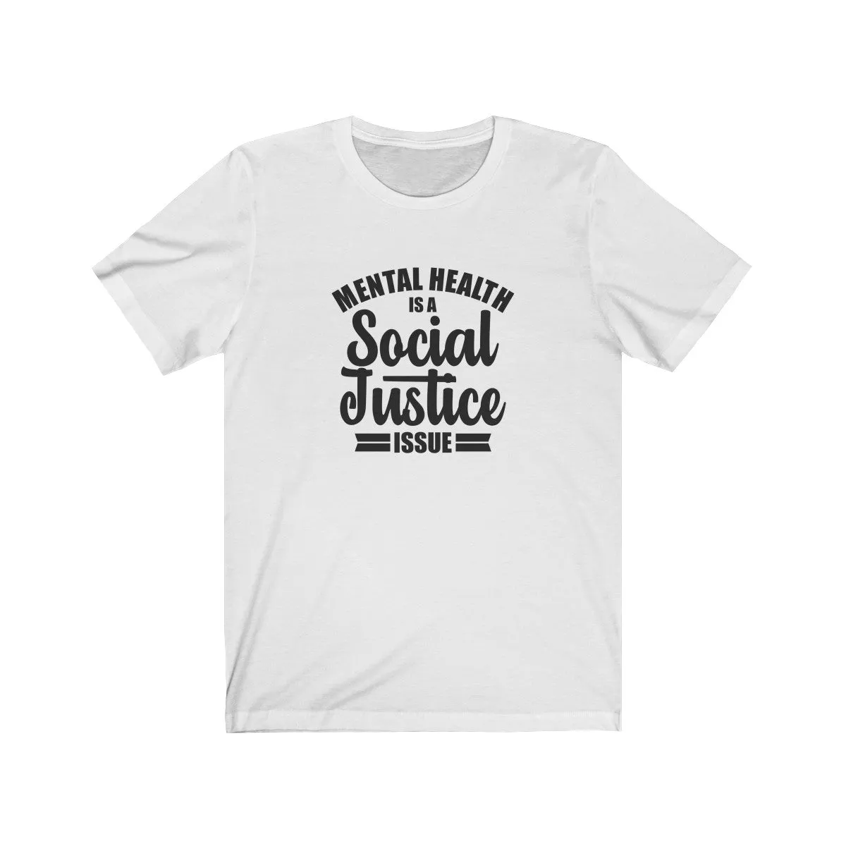 MENTAL HEALTH <br>unisex tee (blk)